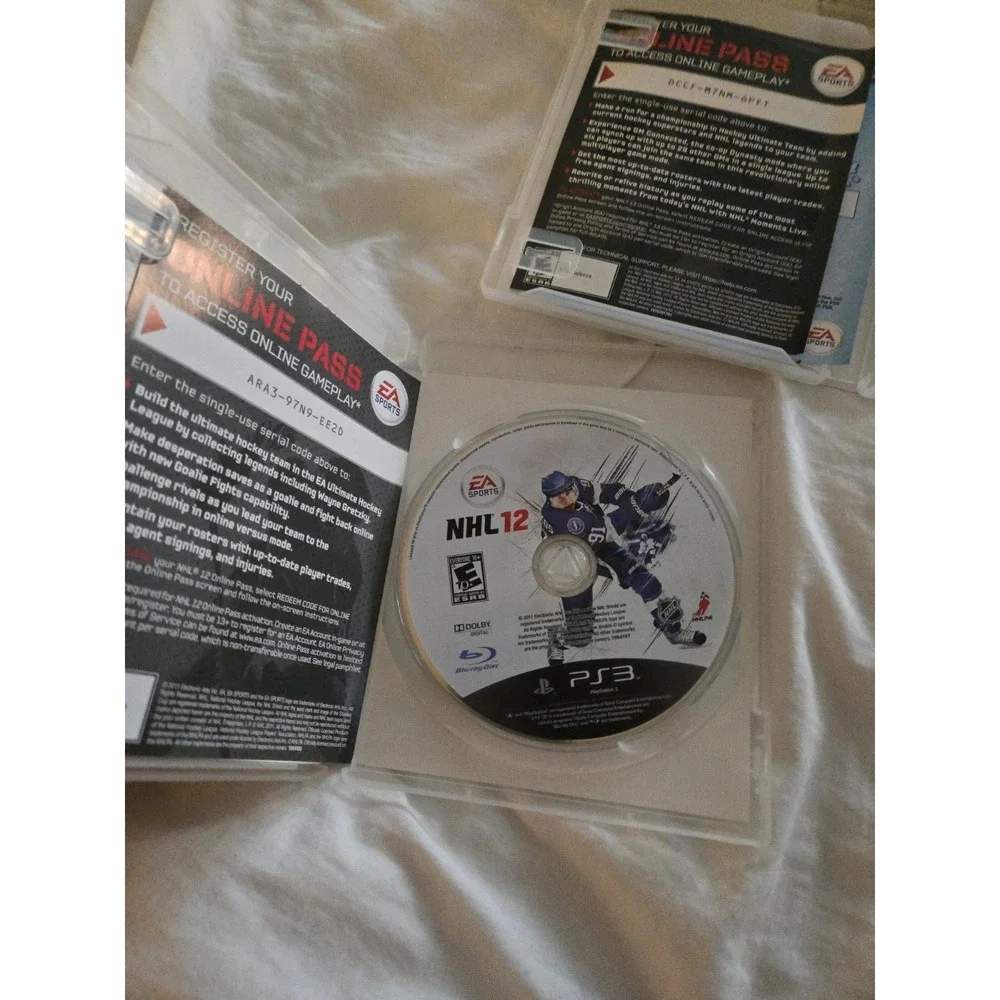 NHL 10, 11, 12 & 14 Sony PlayStation 3, 2010 - 2013 PS3 Games EA Sports